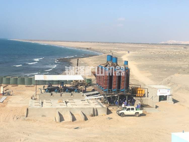 濱海鋯鈦礦生產生產線